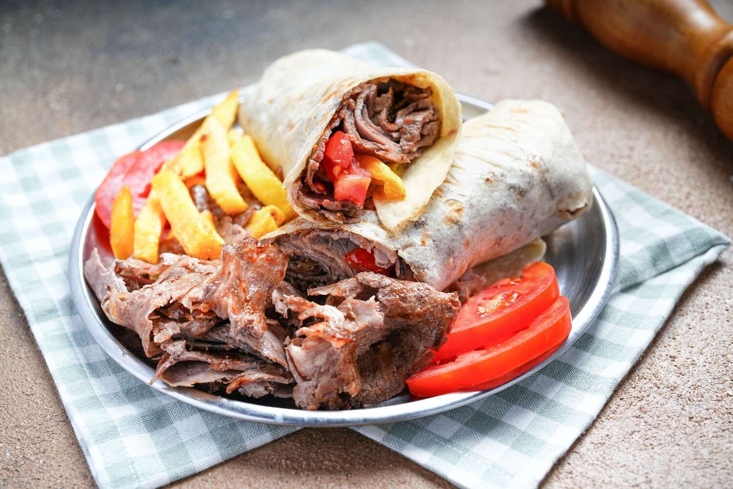 Dürüm Et Döner Menü